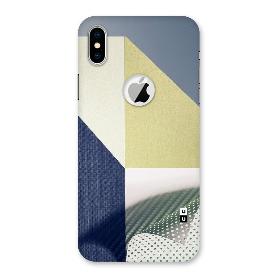 Paper Art Back Case for iPhone X Logo Cut