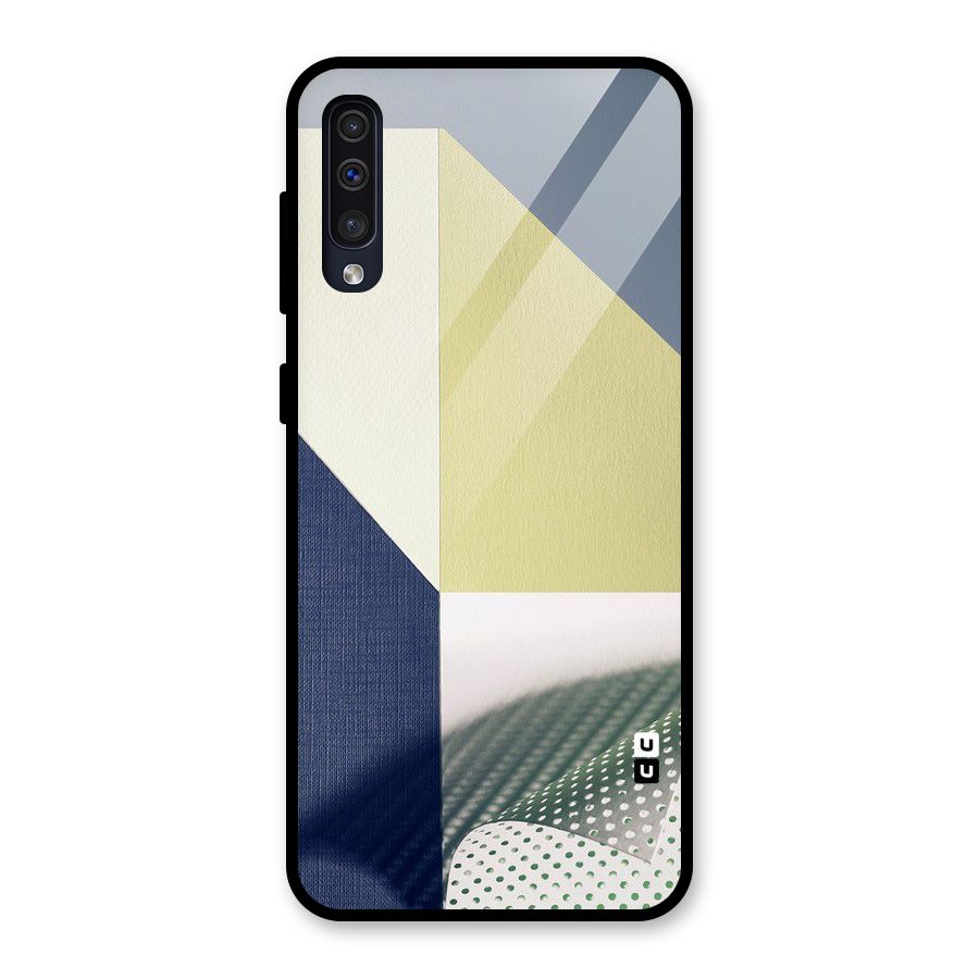 Paper Art Glass Back Case for Galaxy A50
