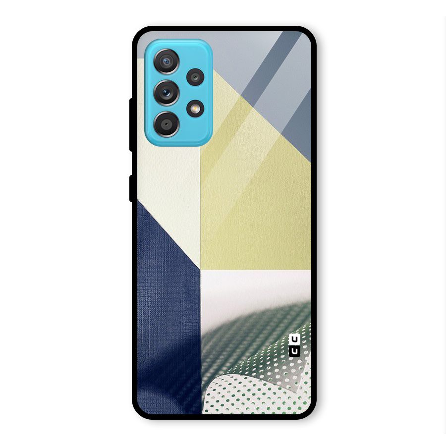 Paper Art Glass Back Case for Galaxy A52s 5G