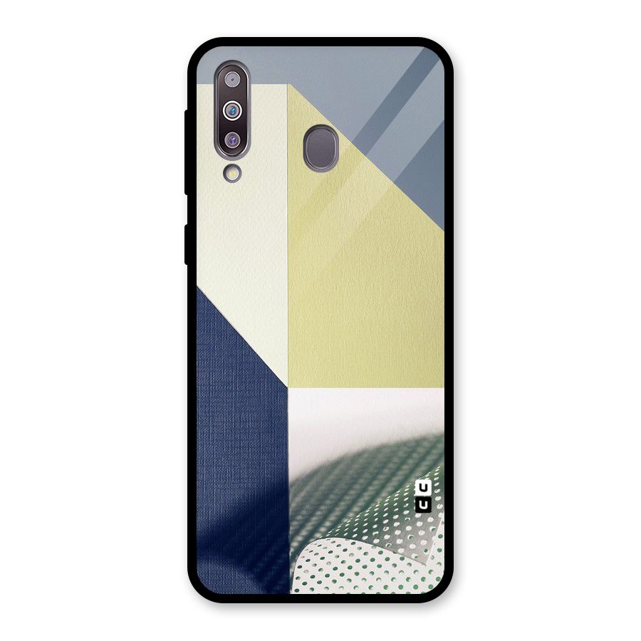 Paper Art Glass Back Case for Galaxy M30