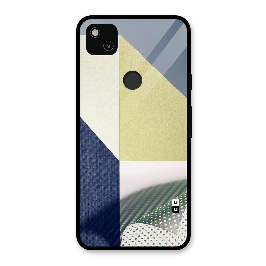 Paper Art Glass Back Case for Google Pixel 4a