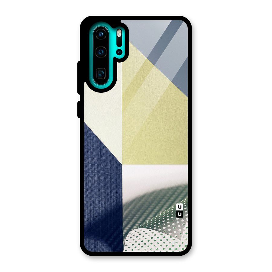 Paper Art Glass Back Case for Huawei P30 Pro