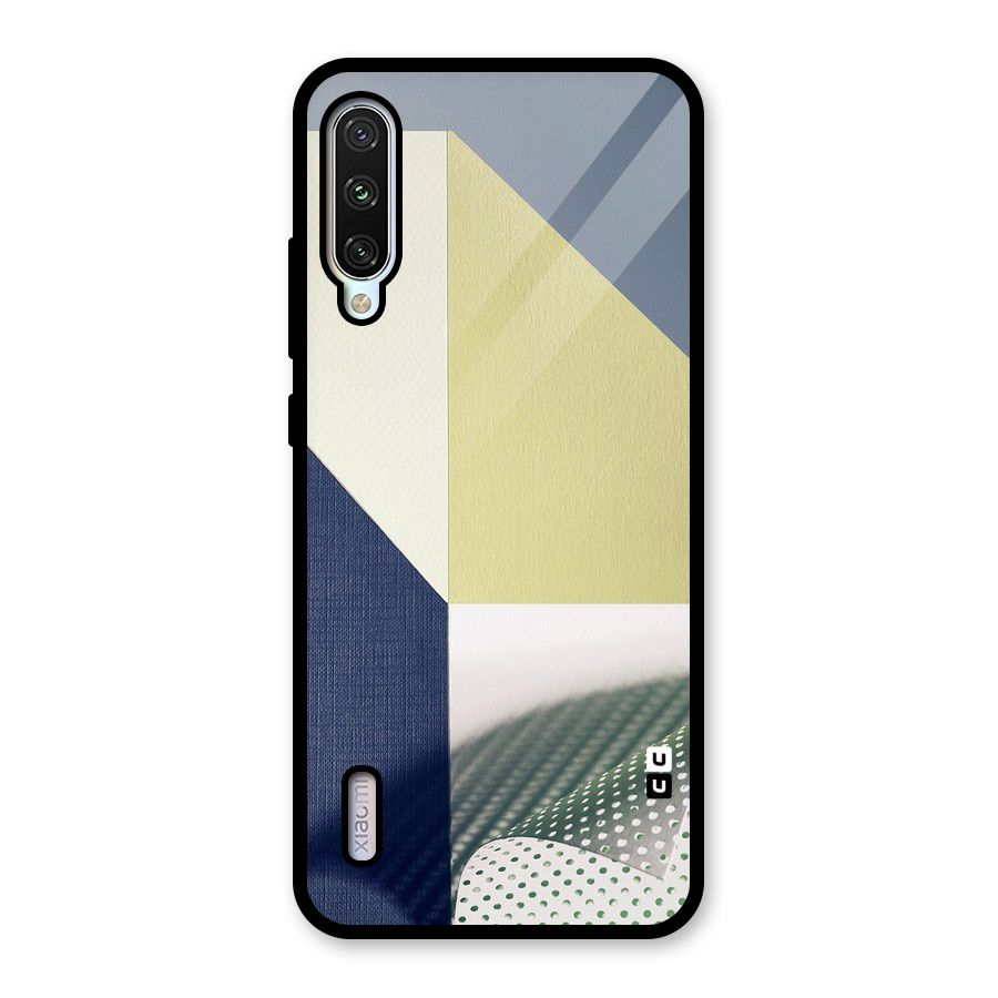 Paper Art Glass Back Case for Mi A3