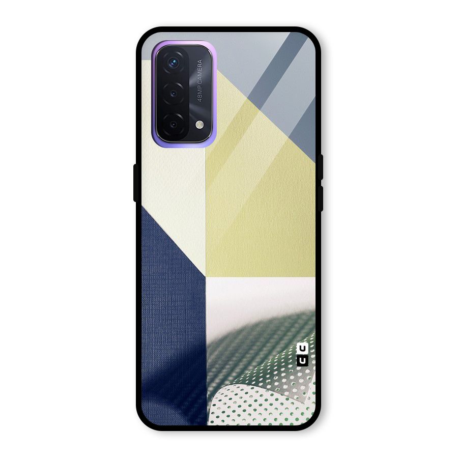 Paper Art Glass Back Case for Oppo A74 5G