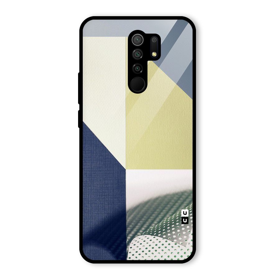 Paper Art Glass Back Case for Poco M2