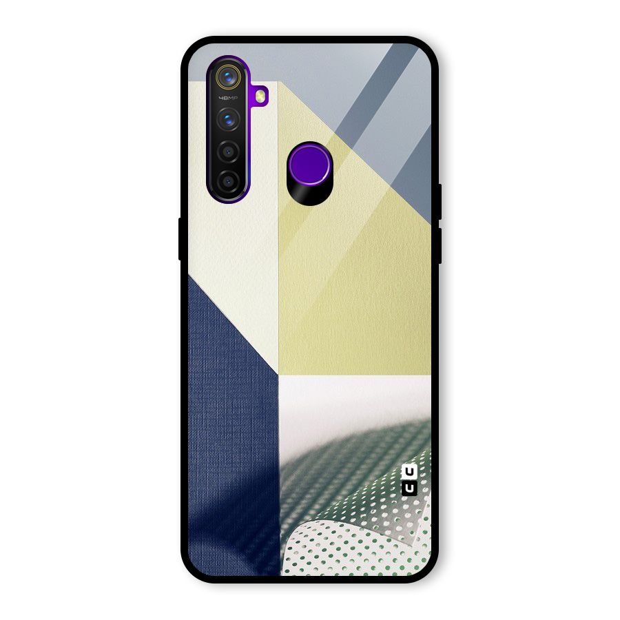 Paper Art Glass Back Case for Realme 5 Pro