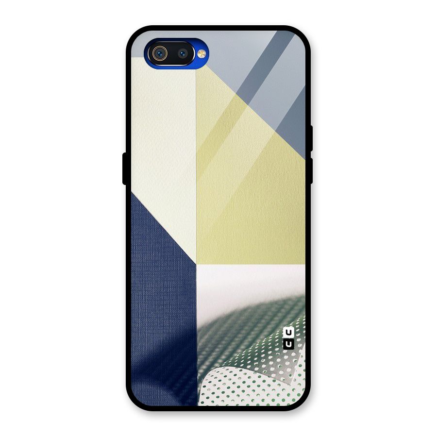 Paper Art Glass Back Case for Realme C2