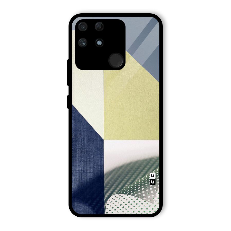 Paper Art Glass Back Case for Realme Narzo 50A