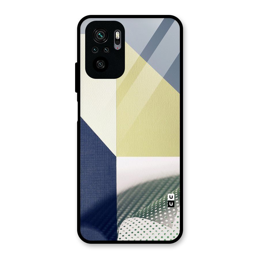 Paper Art Glass Back Case for Redmi Note 10S