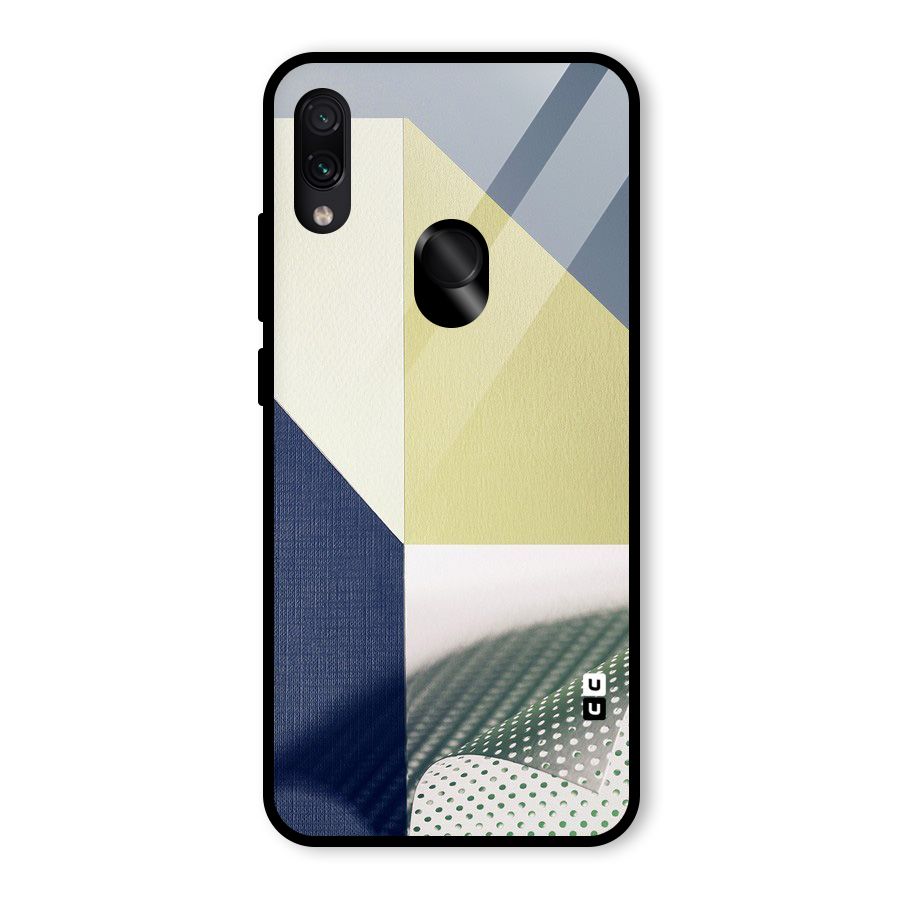 Paper Art Glass Back Case for Redmi Note 7 Pro