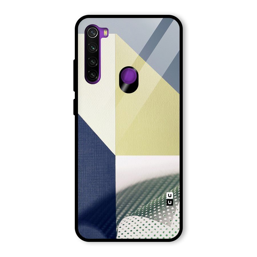 Paper Art Glass Back Case for Redmi Note 8