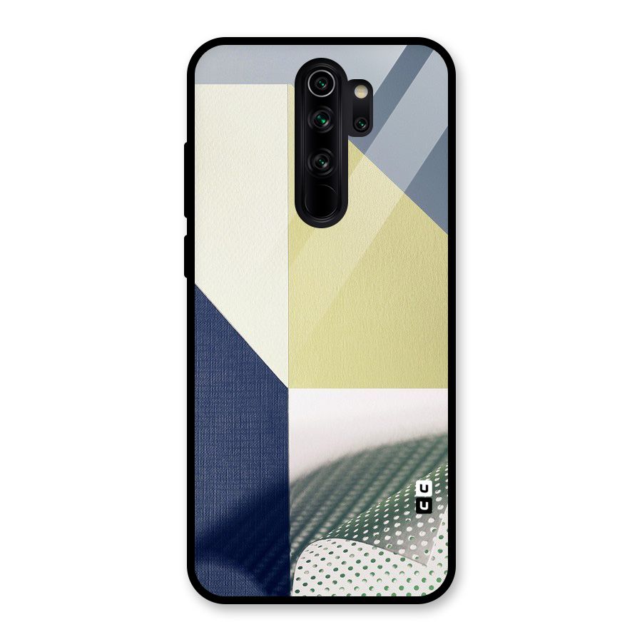 Paper Art Glass Back Case for Redmi Note 8 Pro