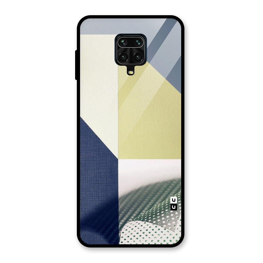 Paper Art Glass Back Case for Redmi Note 9 Pro