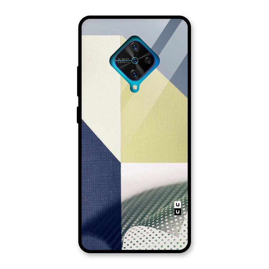 Paper Art Glass Back Case for Vivo S1 Pro