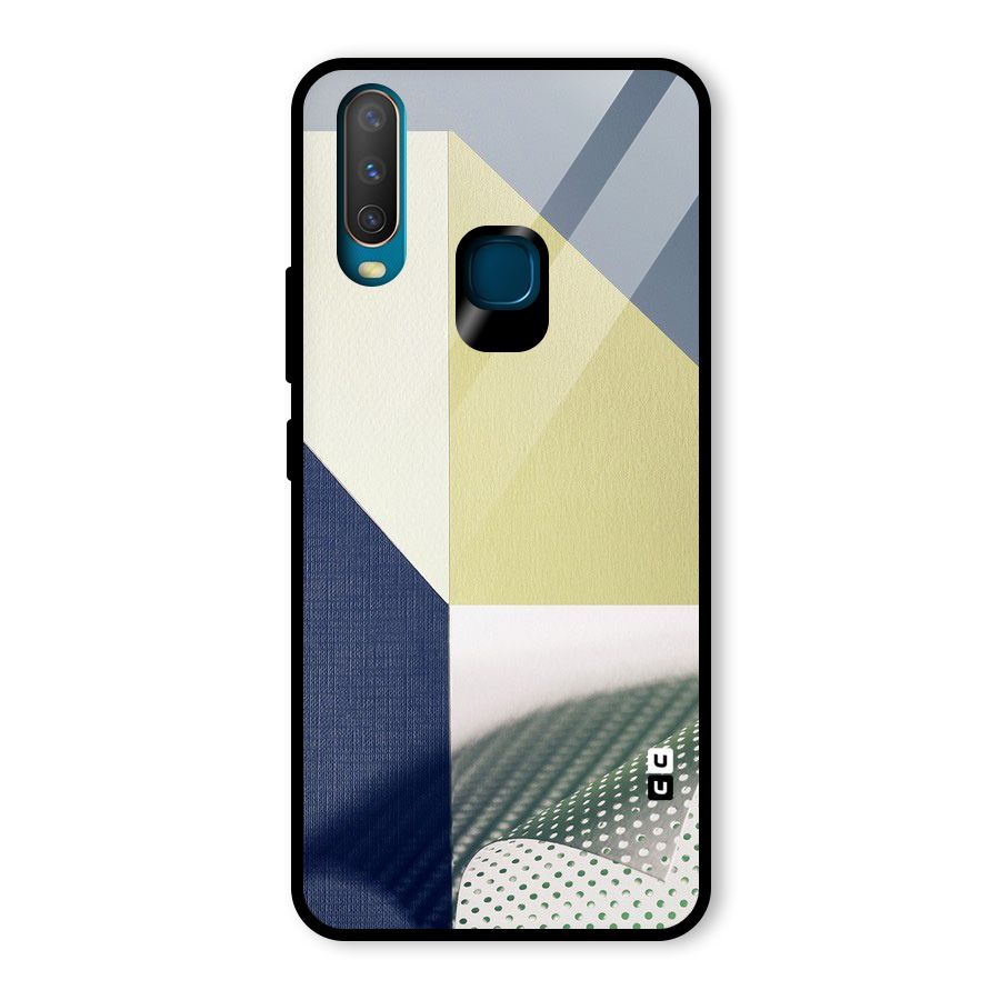 Paper Art Glass Back Case for Vivo U10