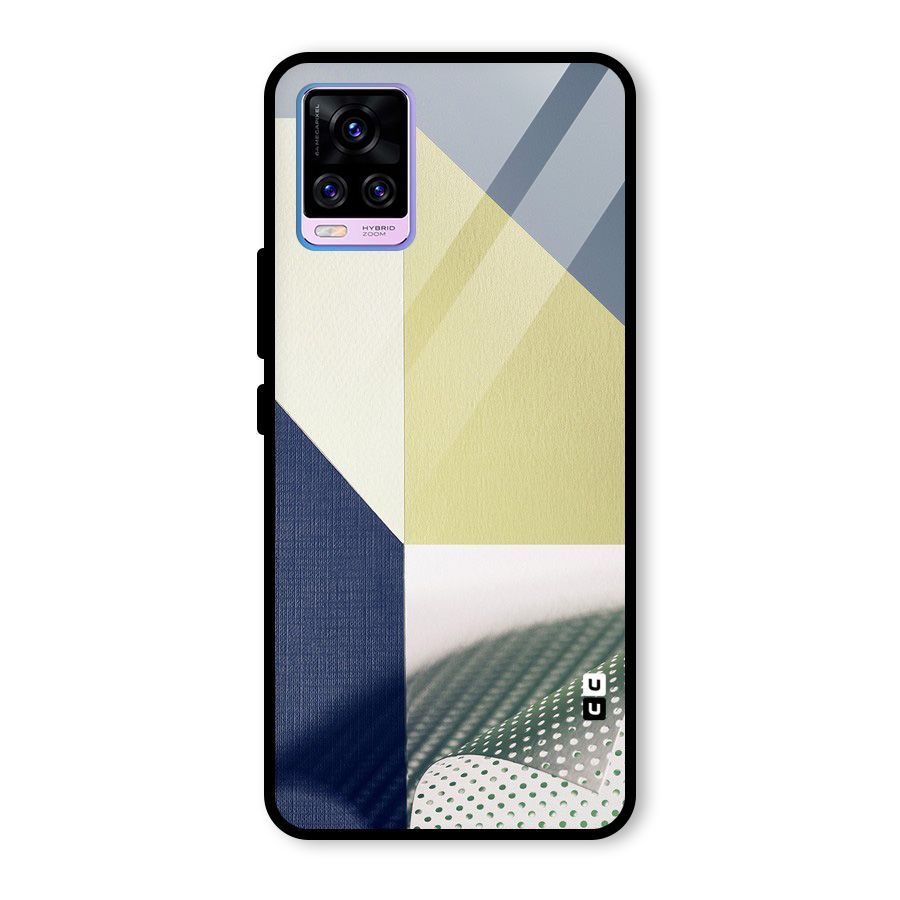Paper Art Glass Back Case for Vivo V20 Pro