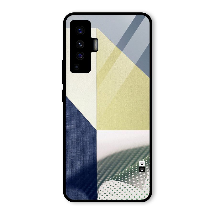 Paper Art Glass Back Case for Vivo X50
