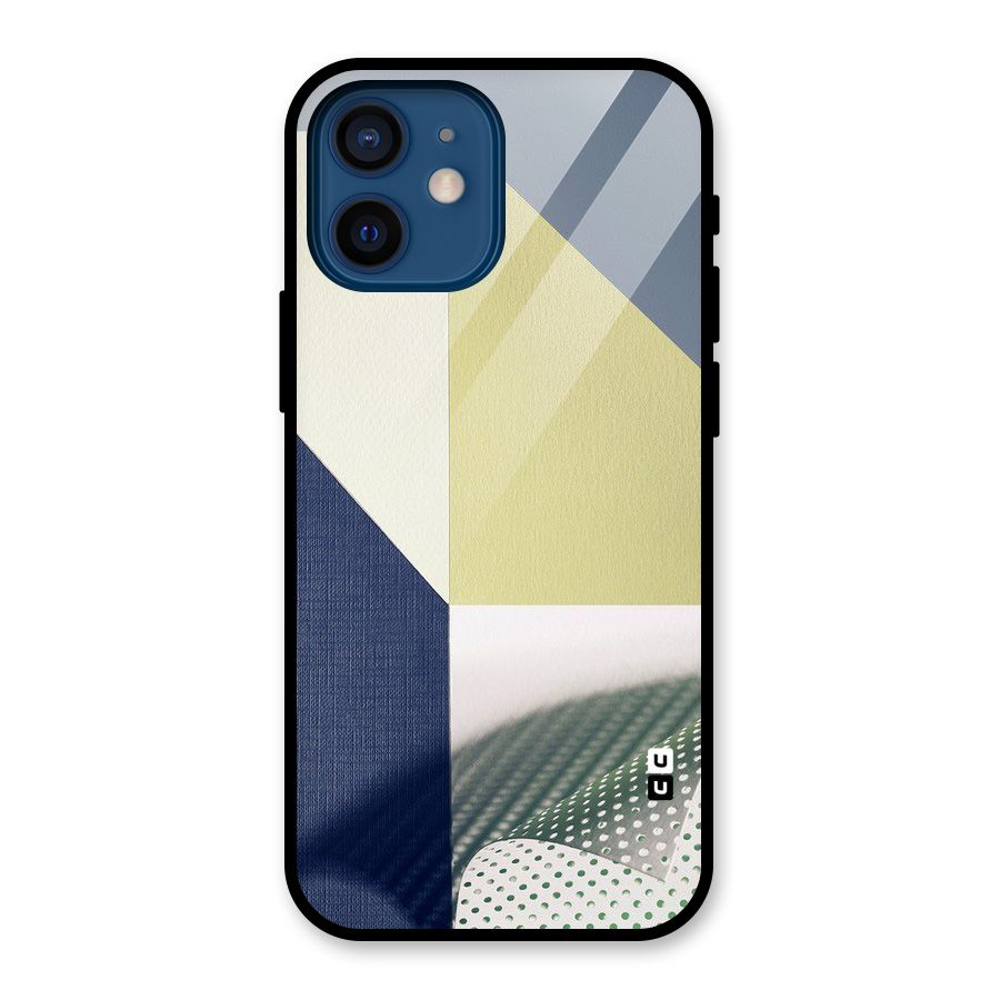 Paper Art Glass Back Case for iPhone 12 Mini