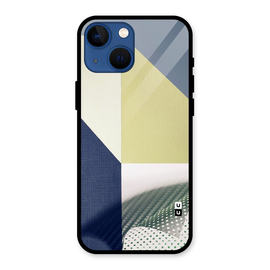 Paper Art Glass Back Case for iPhone 13 Mini