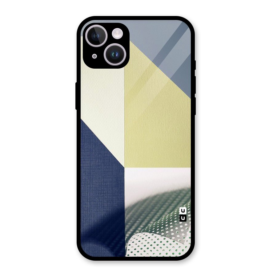 Paper Art Glass Back Case for iPhone 14 Plus