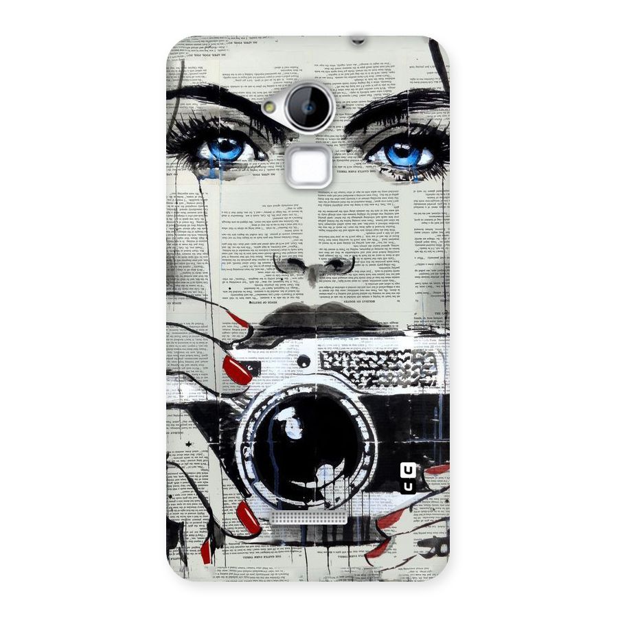 Paper Face Beauty Back Case for Coolpad Note 3