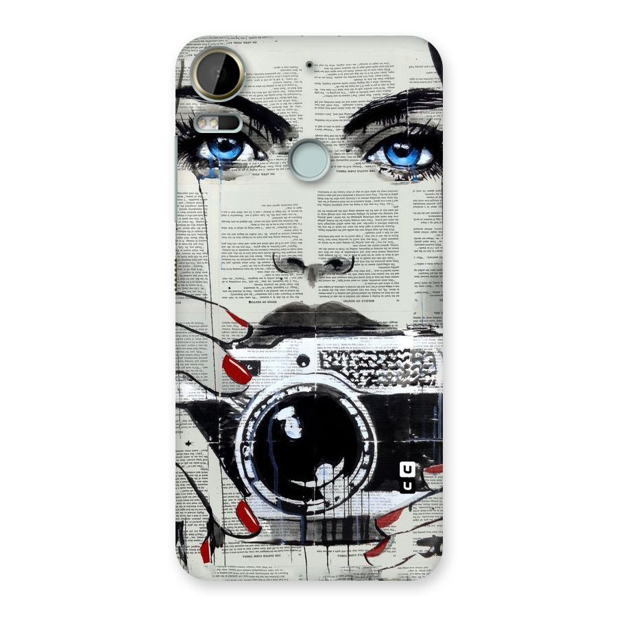 Paper Face Beauty Back Case for Desire 10 Pro