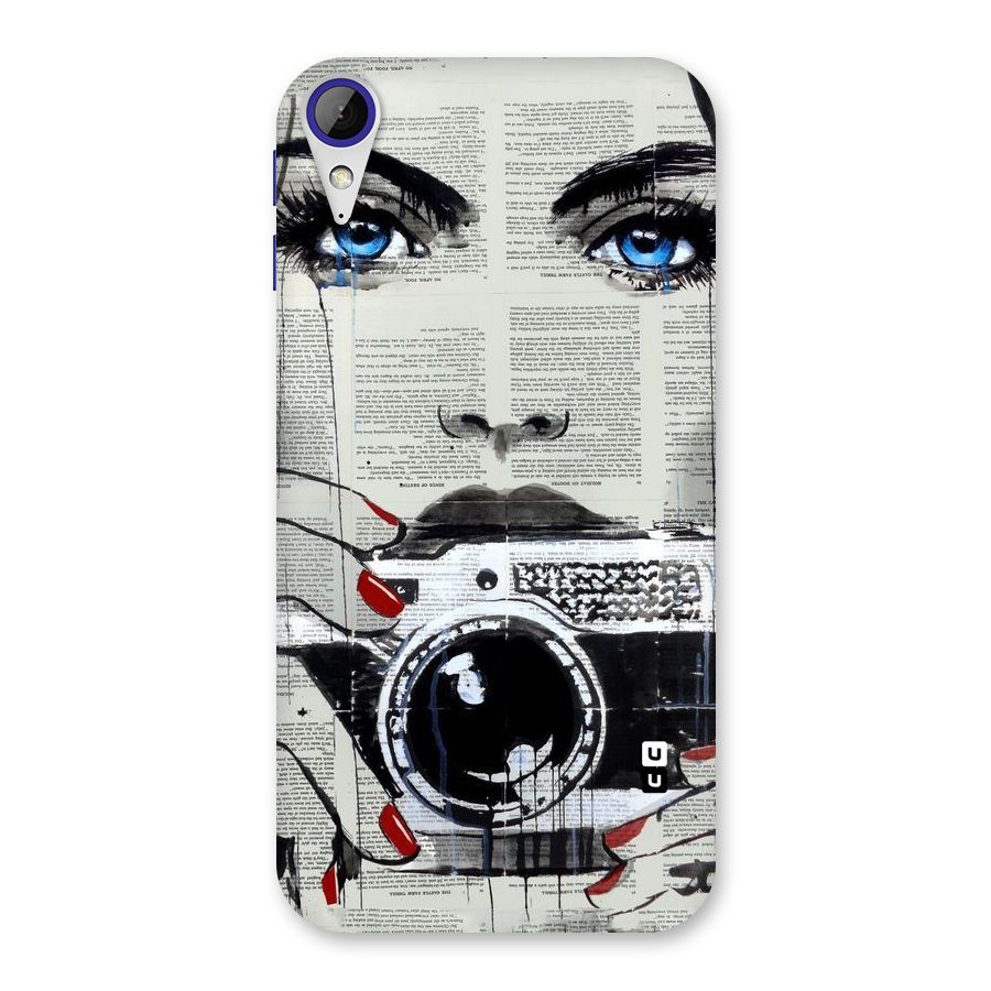 Paper Face Beauty Back Case for Desire 830