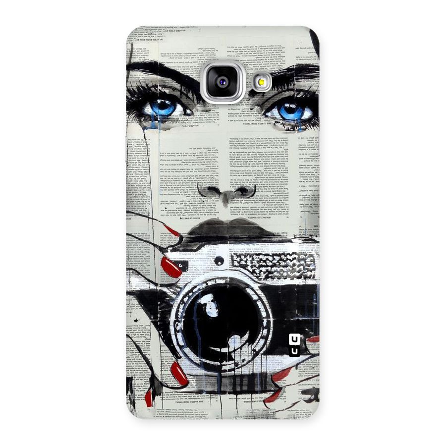 Paper Face Beauty Back Case for Galaxy A5 2016