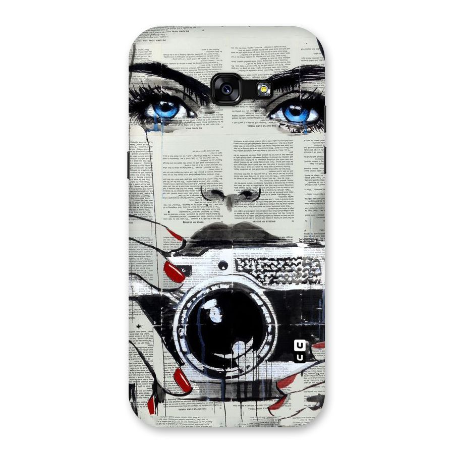 Paper Face Beauty Back Case for Galaxy A5 2017