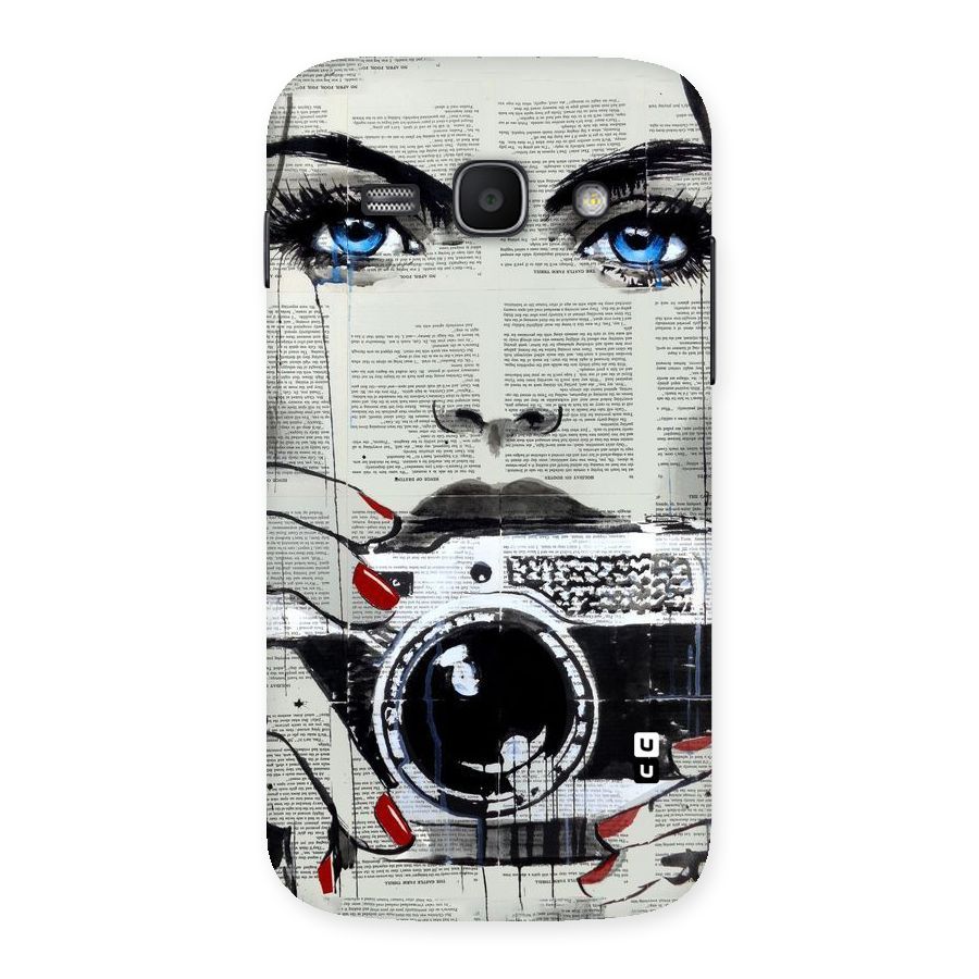 Paper Face Beauty Back Case for Galaxy Ace 3