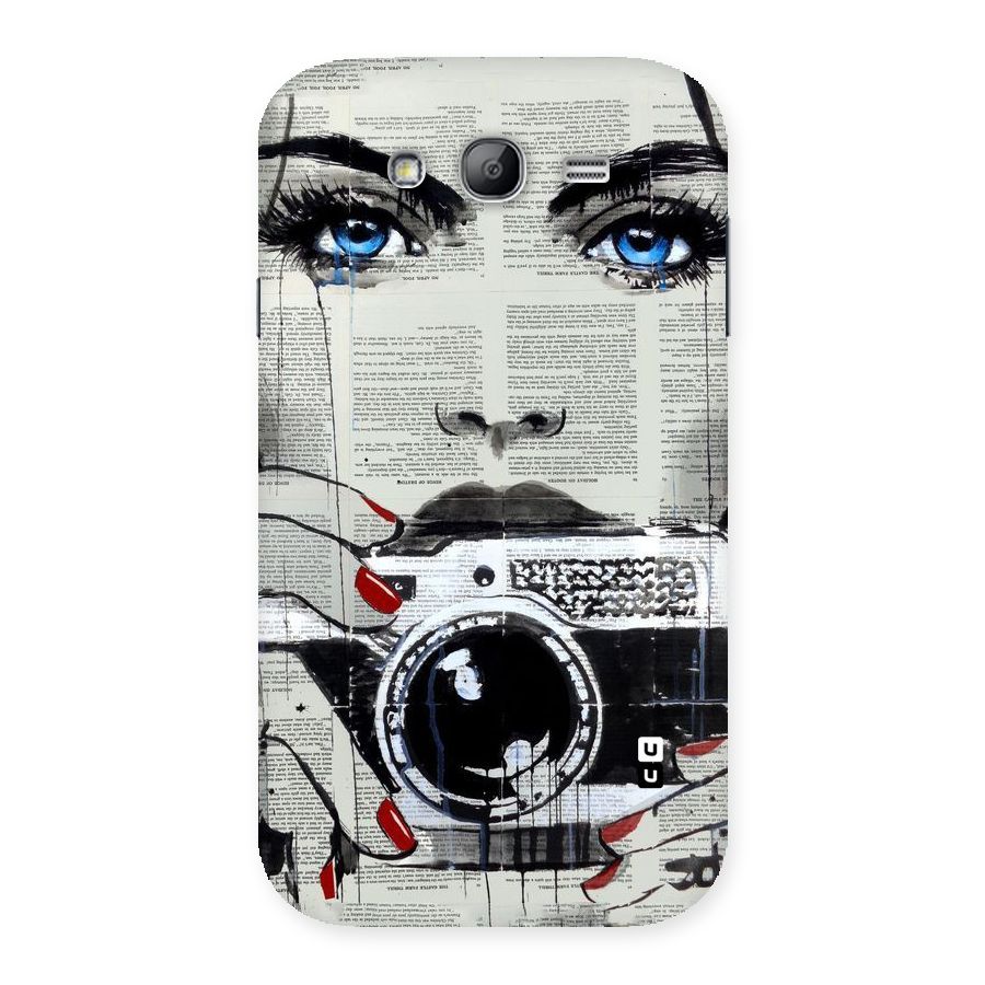 Paper Face Beauty Back Case for Galaxy Grand