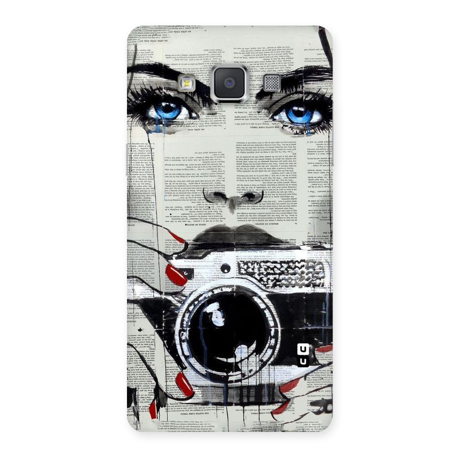 Paper Face Beauty Back Case for Galaxy Grand 3
