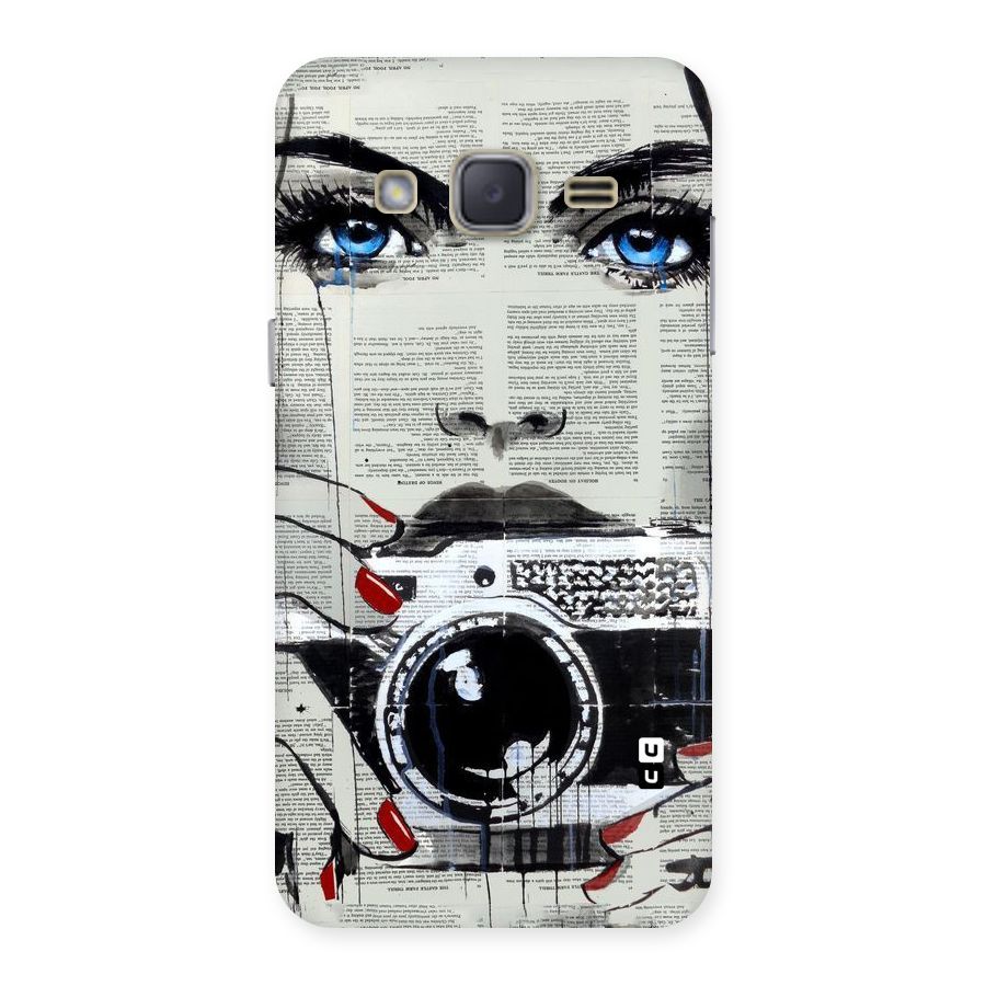 Paper Face Beauty Back Case for Galaxy J2