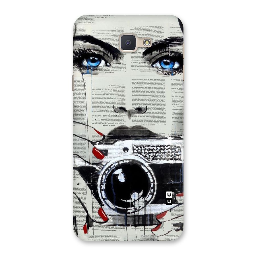 Paper Face Beauty Back Case for Galaxy J5 Prime