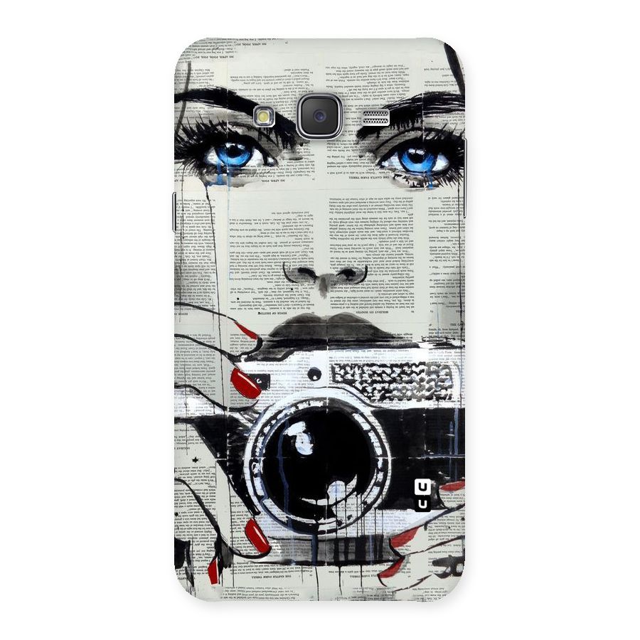 Paper Face Beauty Back Case for Galaxy J7
