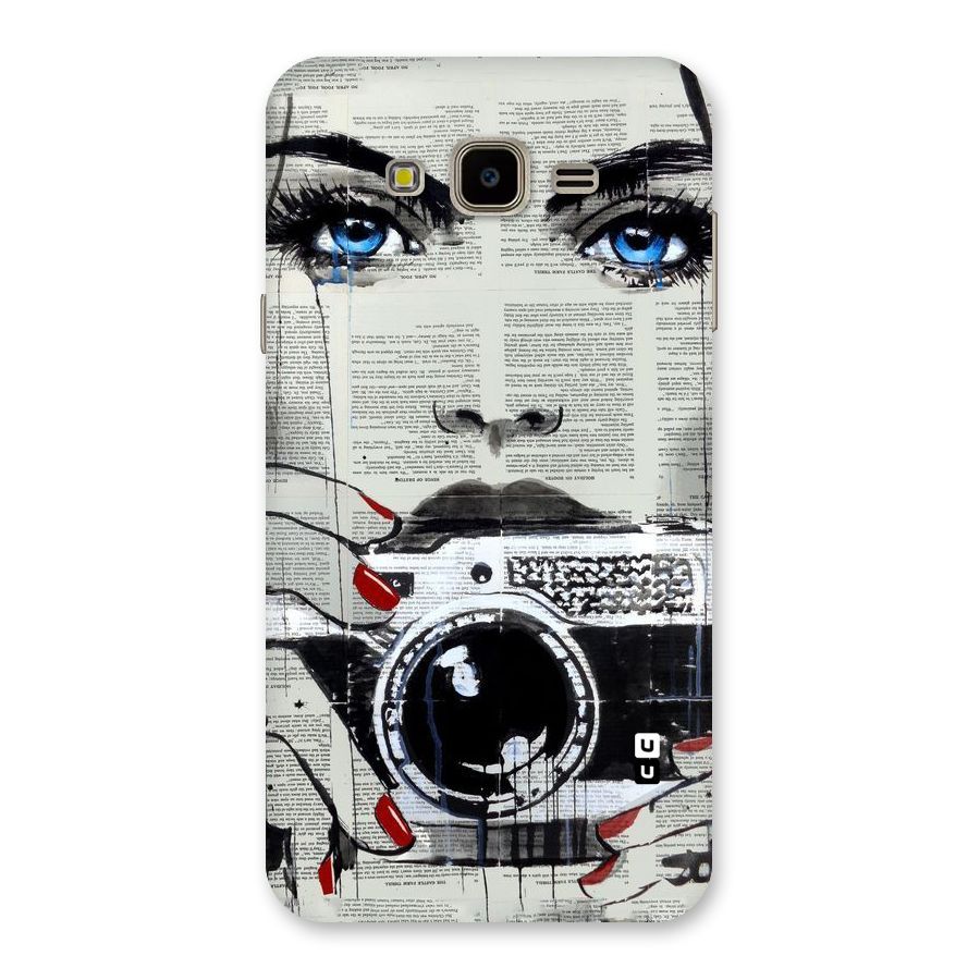 Paper Face Beauty Back Case for Galaxy J7 Nxt