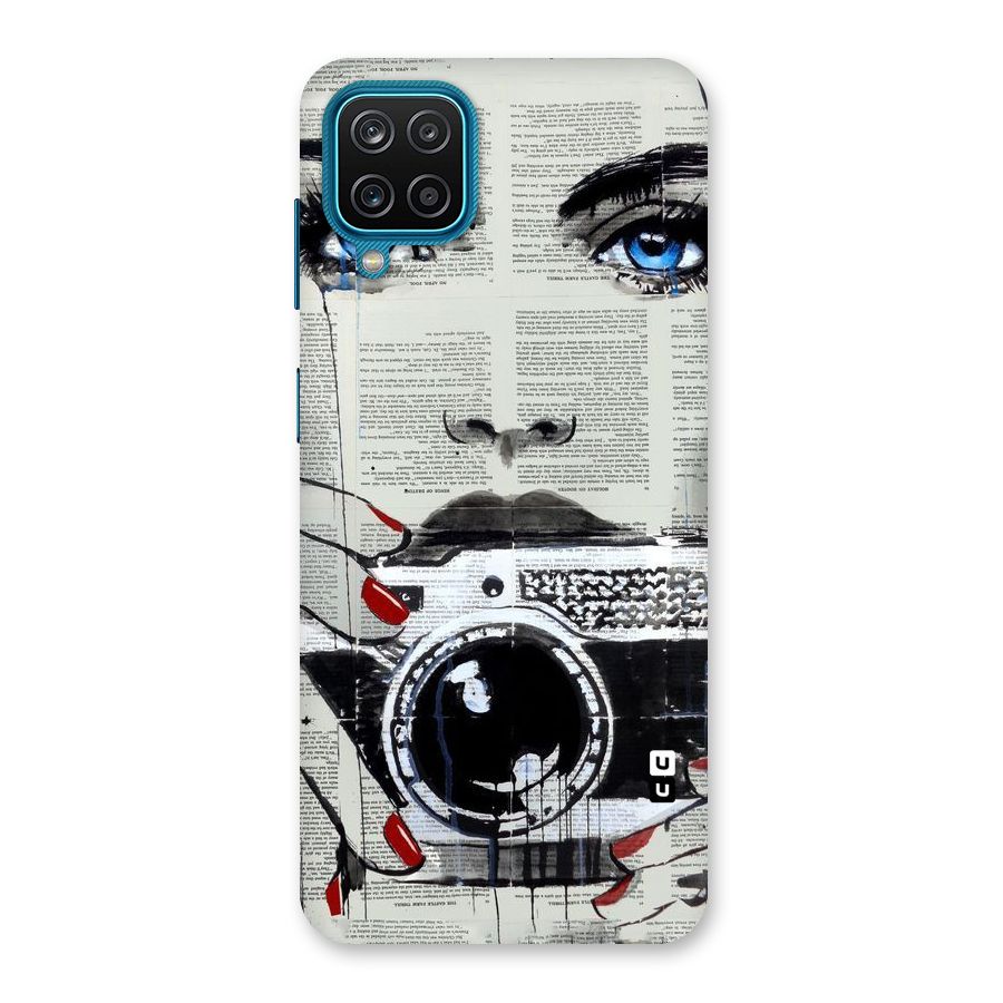 Paper Face Beauty Back Case for Galaxy M12