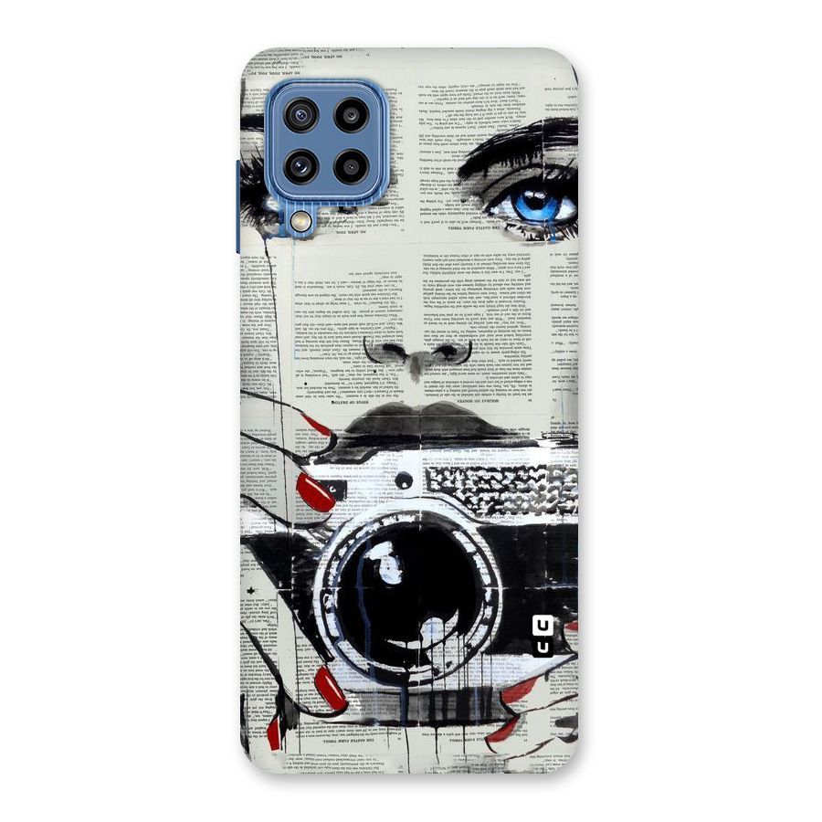 Paper Face Beauty Back Case for Galaxy M32