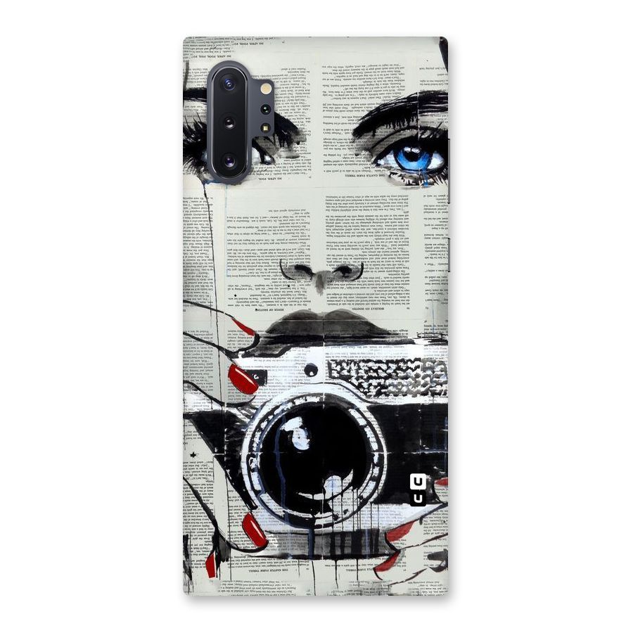 Paper Face Beauty Back Case for Galaxy Note 10 Plus