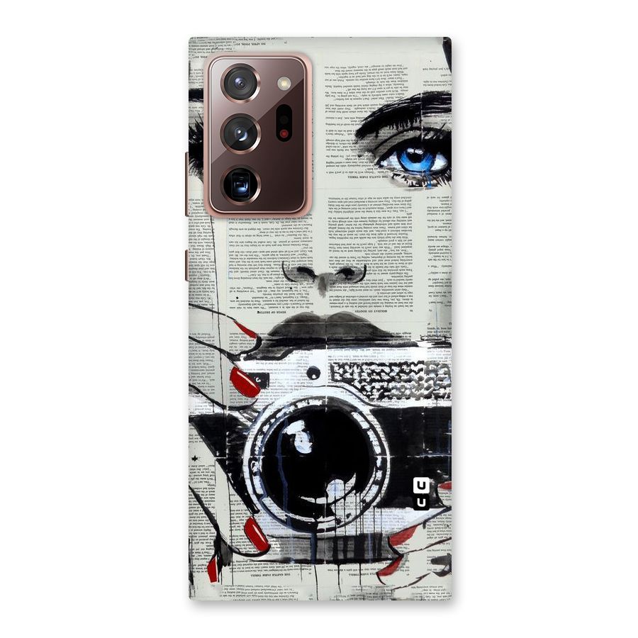 Paper Face Beauty Back Case for Galaxy Note 20 Ultra