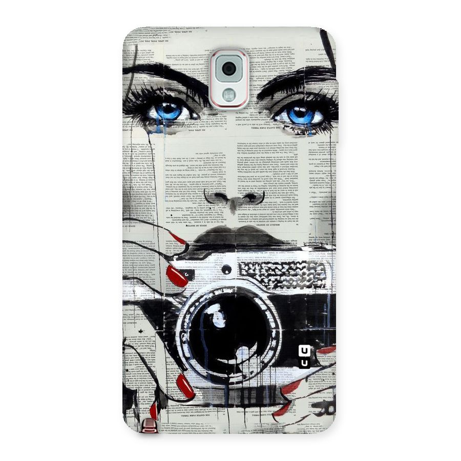 Paper Face Beauty Back Case for Galaxy Note 3