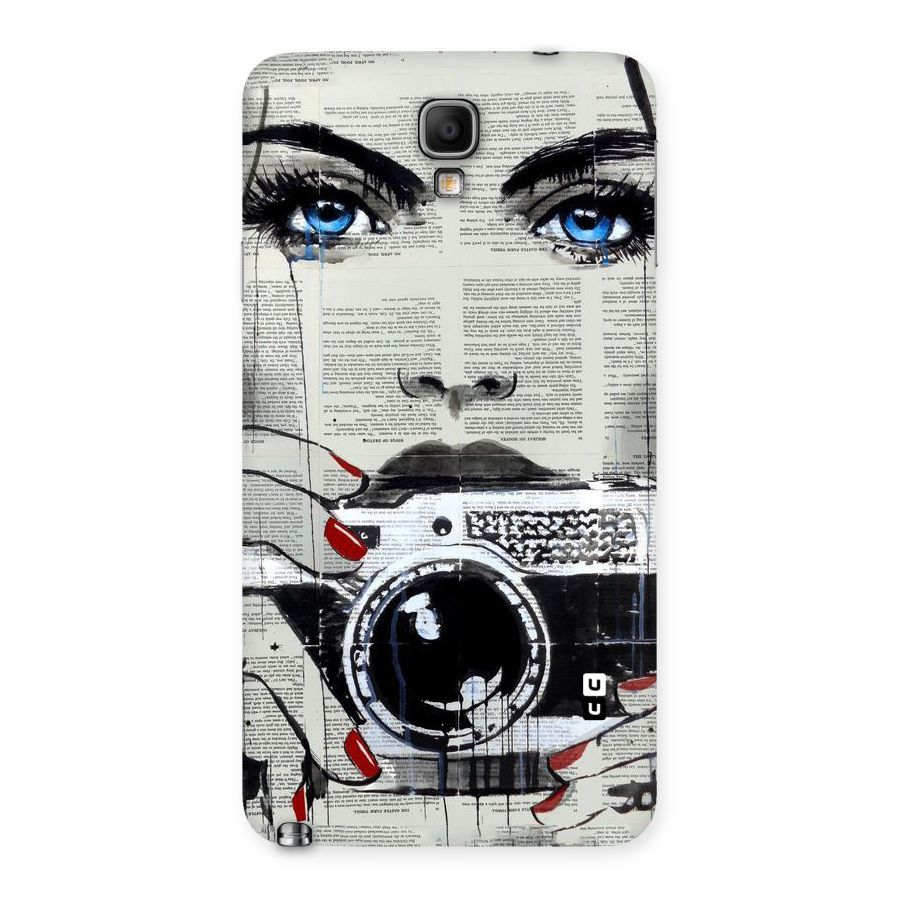 Paper Face Beauty Back Case for Galaxy Note 3 Neo