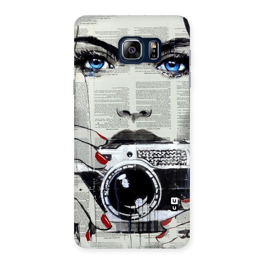 Paper Face Beauty Back Case for Galaxy Note 5