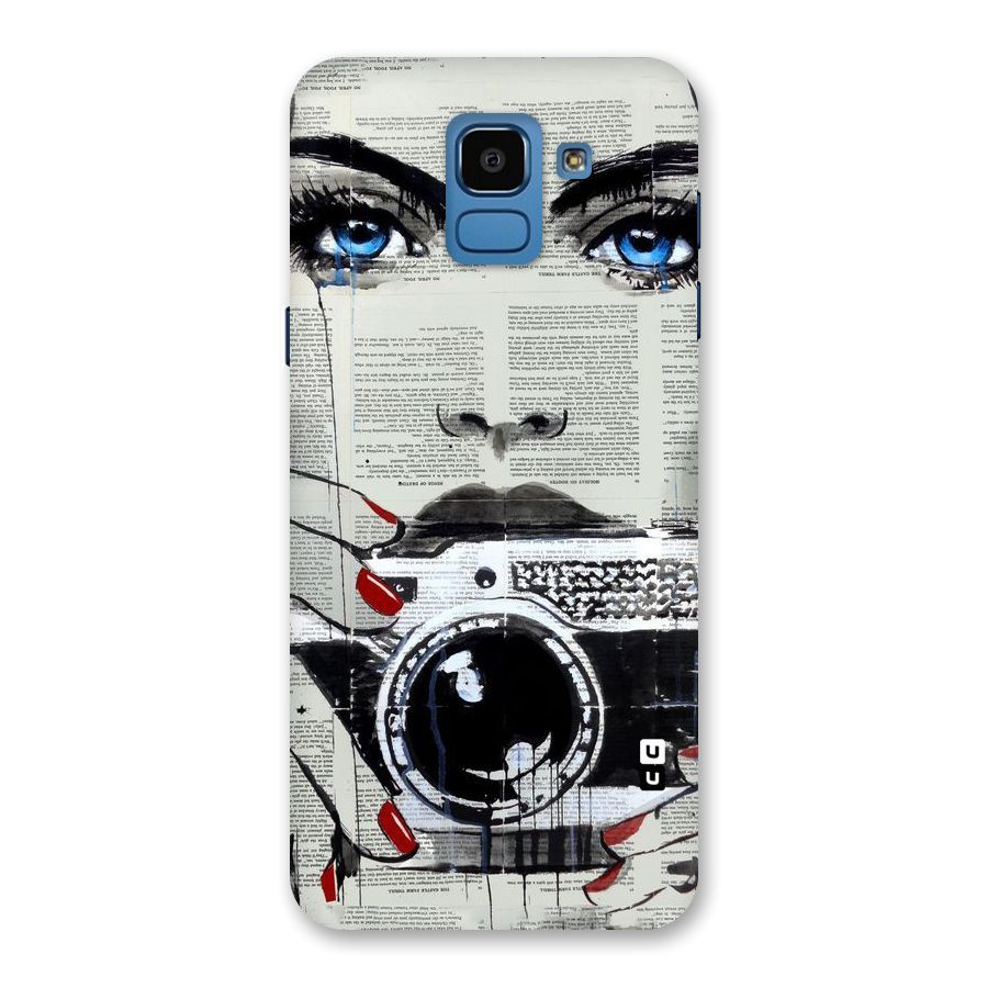 Paper Face Beauty Back Case for Galaxy On6