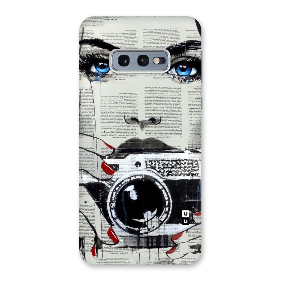 Paper Face Beauty Back Case for Galaxy S10e
