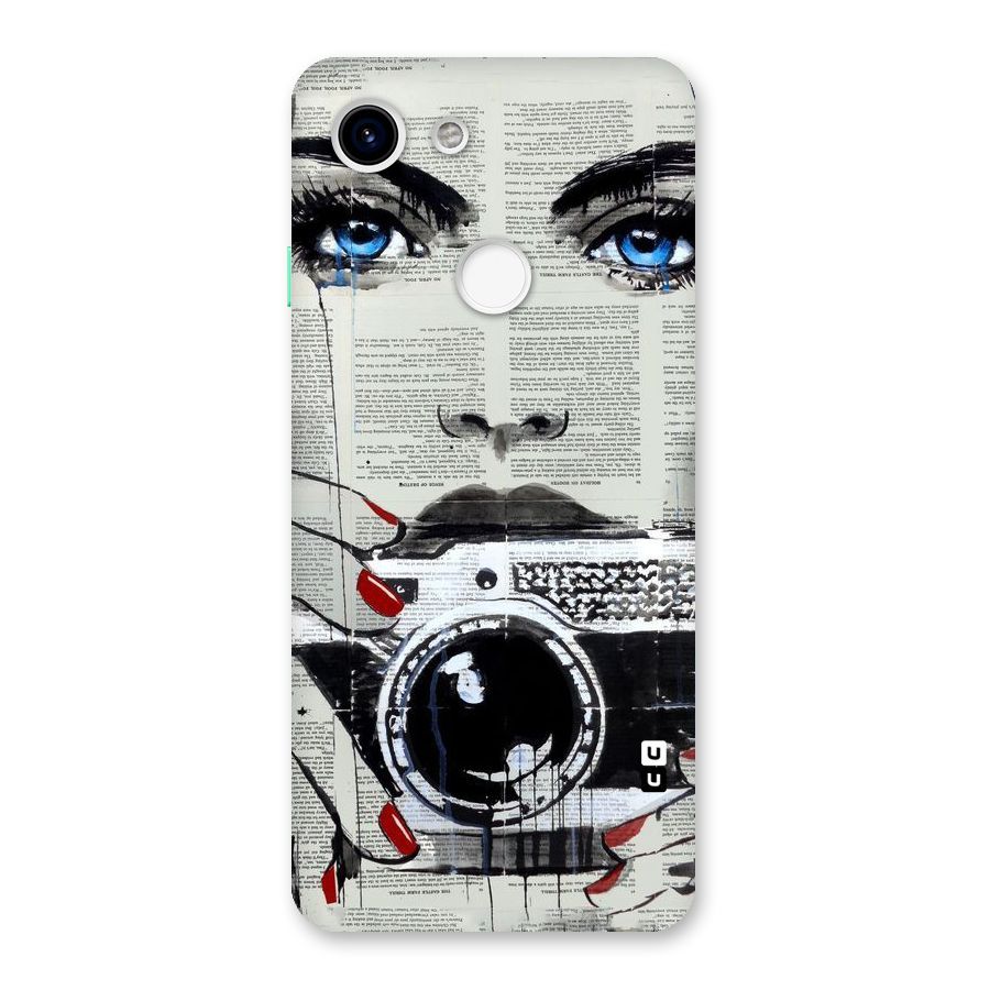 Paper Face Beauty Back Case for Google Pixel 3
