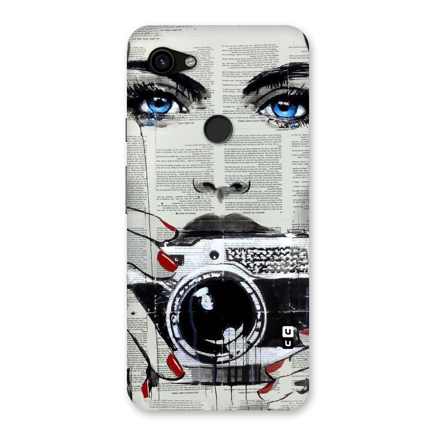 Paper Face Beauty Back Case for Google Pixel 3a XL
