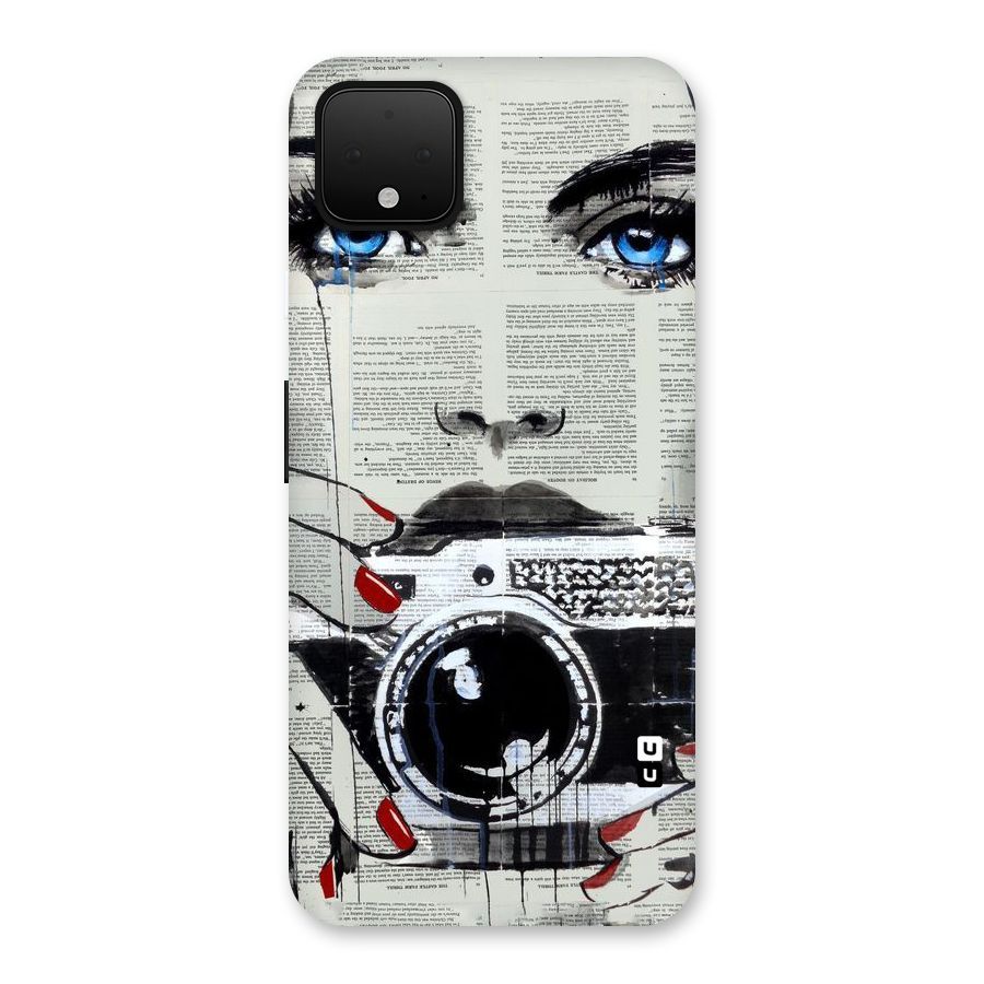 Paper Face Beauty Back Case for Google Pixel 4 XL
