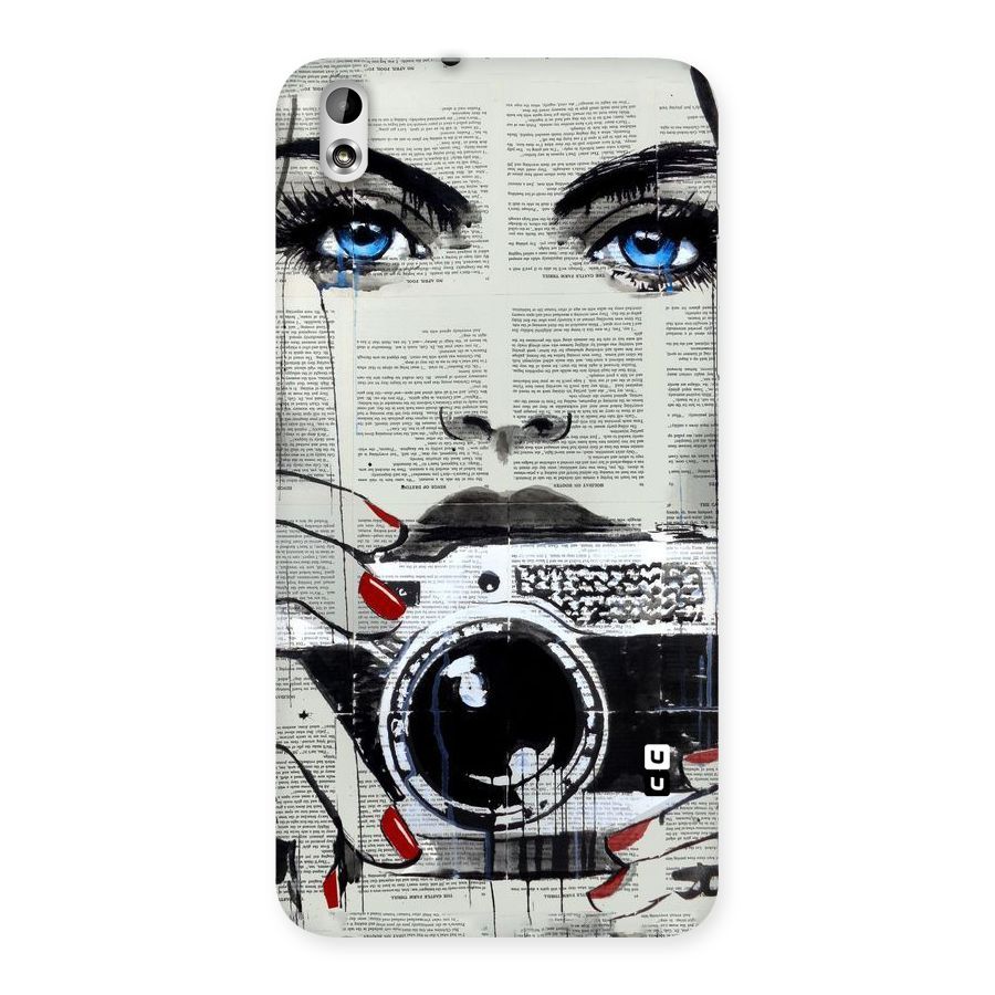 Paper Face Beauty Back Case for HTC Desire 816g