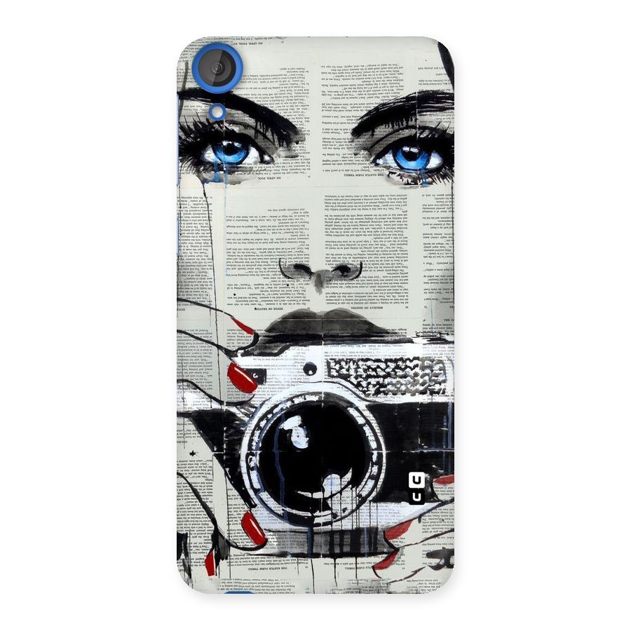 Paper Face Beauty Back Case for HTC Desire 820